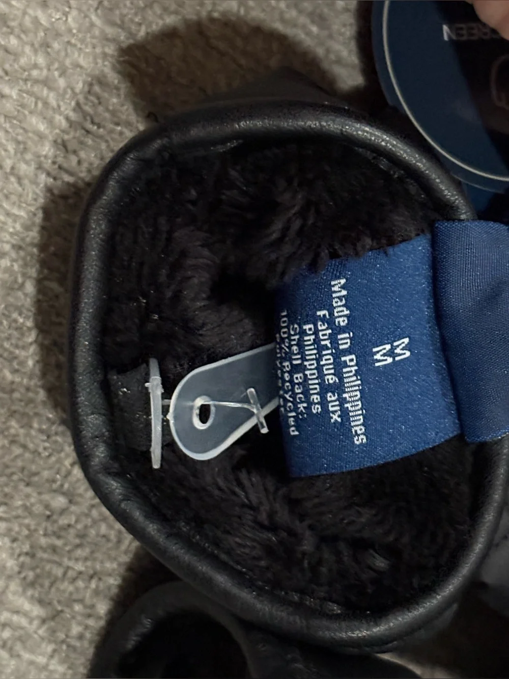 Cole Haan Faux Fur Lined Quilted Puffer Mittens